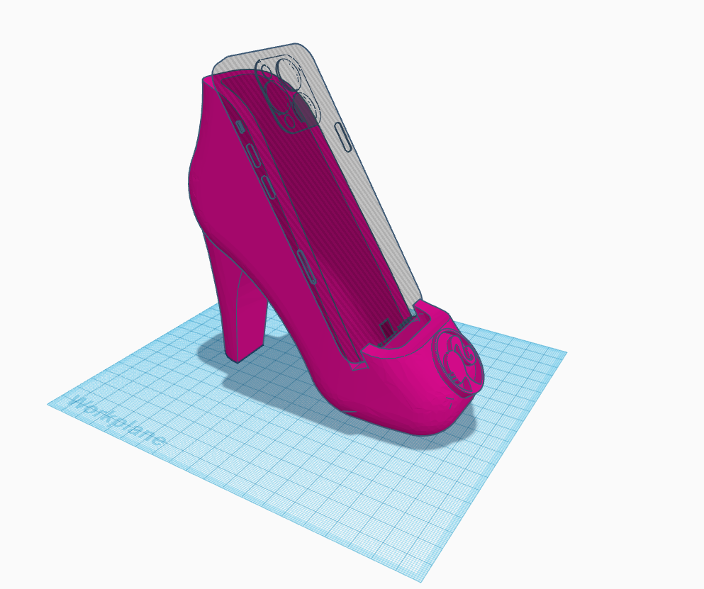 Barbie Phone Holder/Charger (No Supports!)