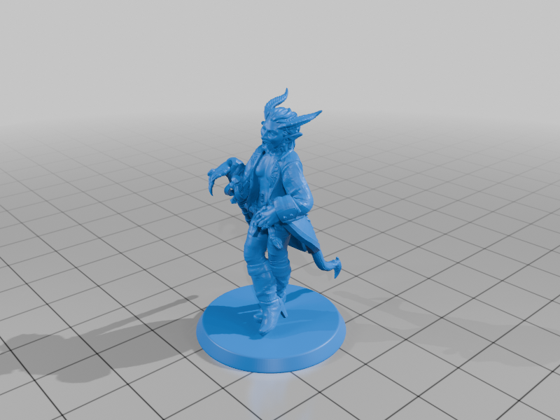 Leon/DnD Tiefling mini