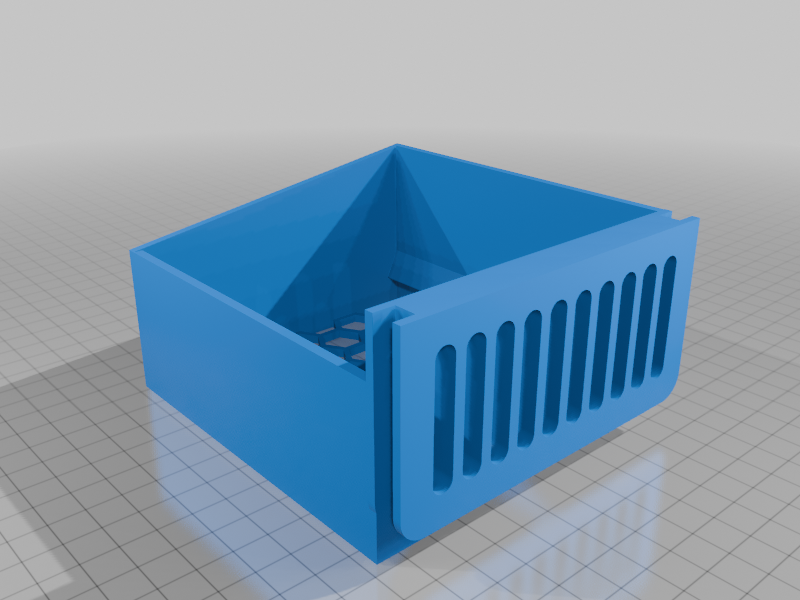 Aquarium Weir and Integrated Filter Mat Tray