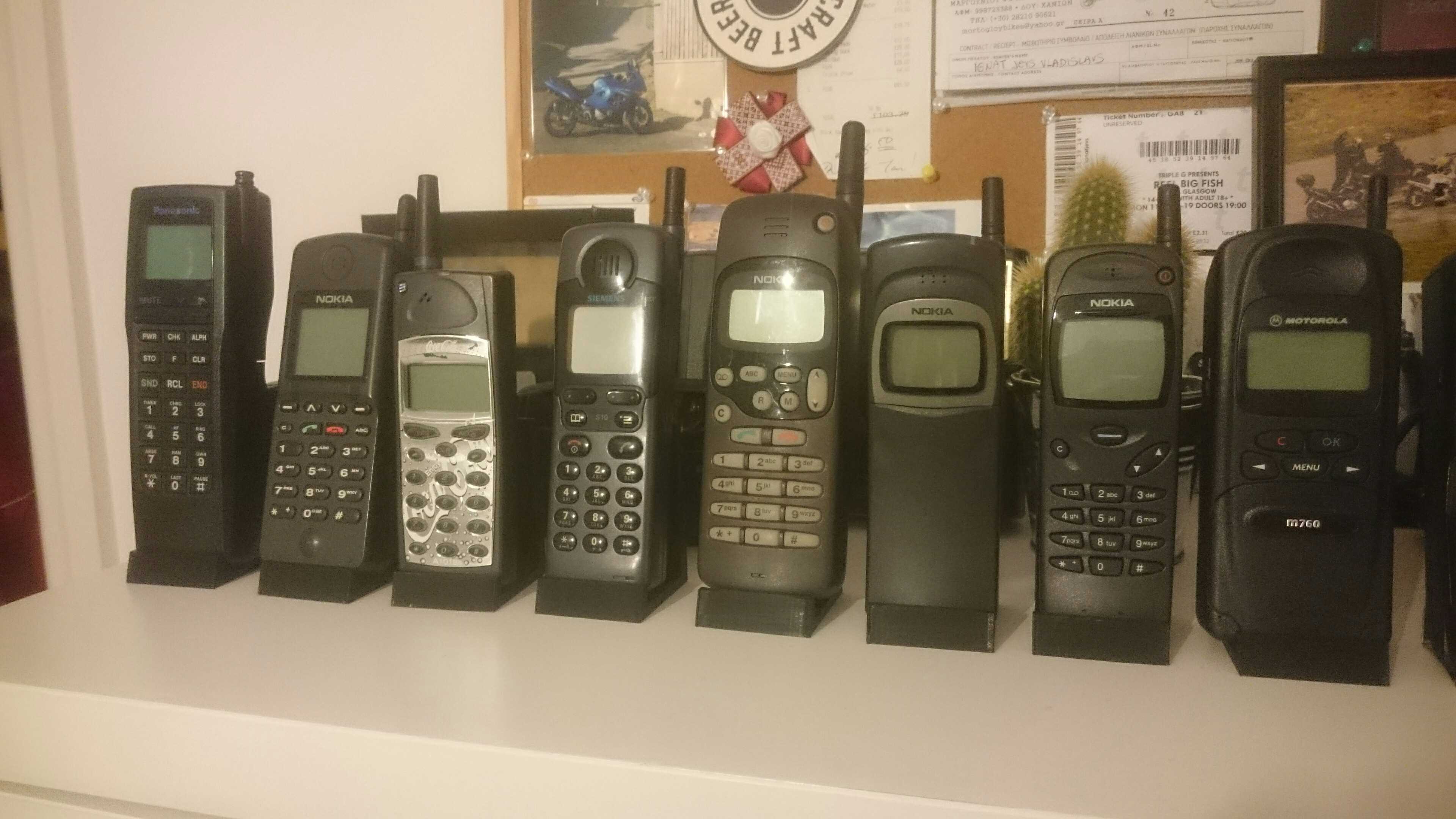 Basic Vintage GSM/Analog Mobile Phone Stand