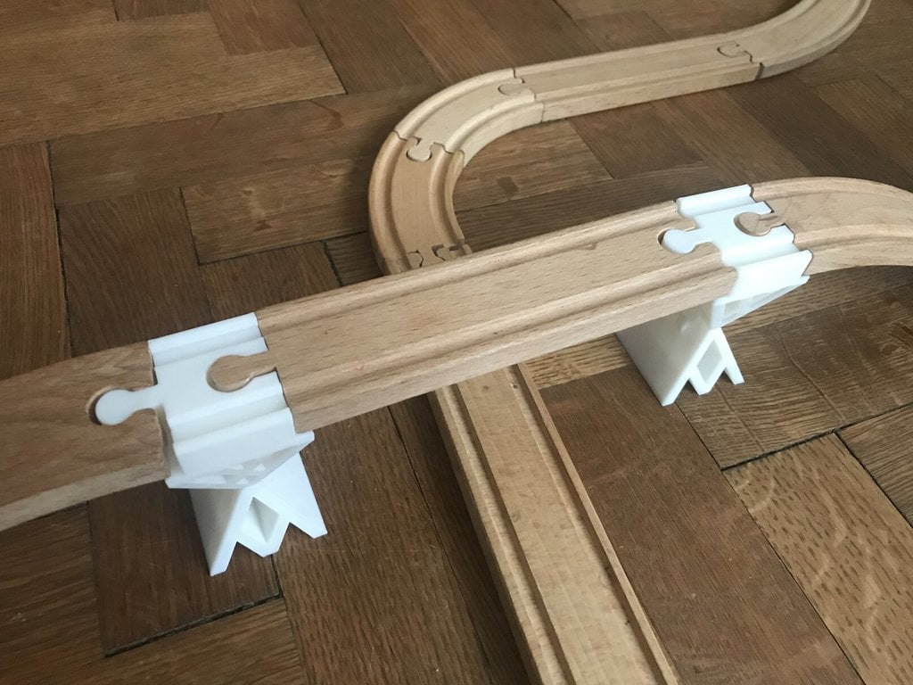 Bridge Support - Brio/IKEA Wooden Train Track