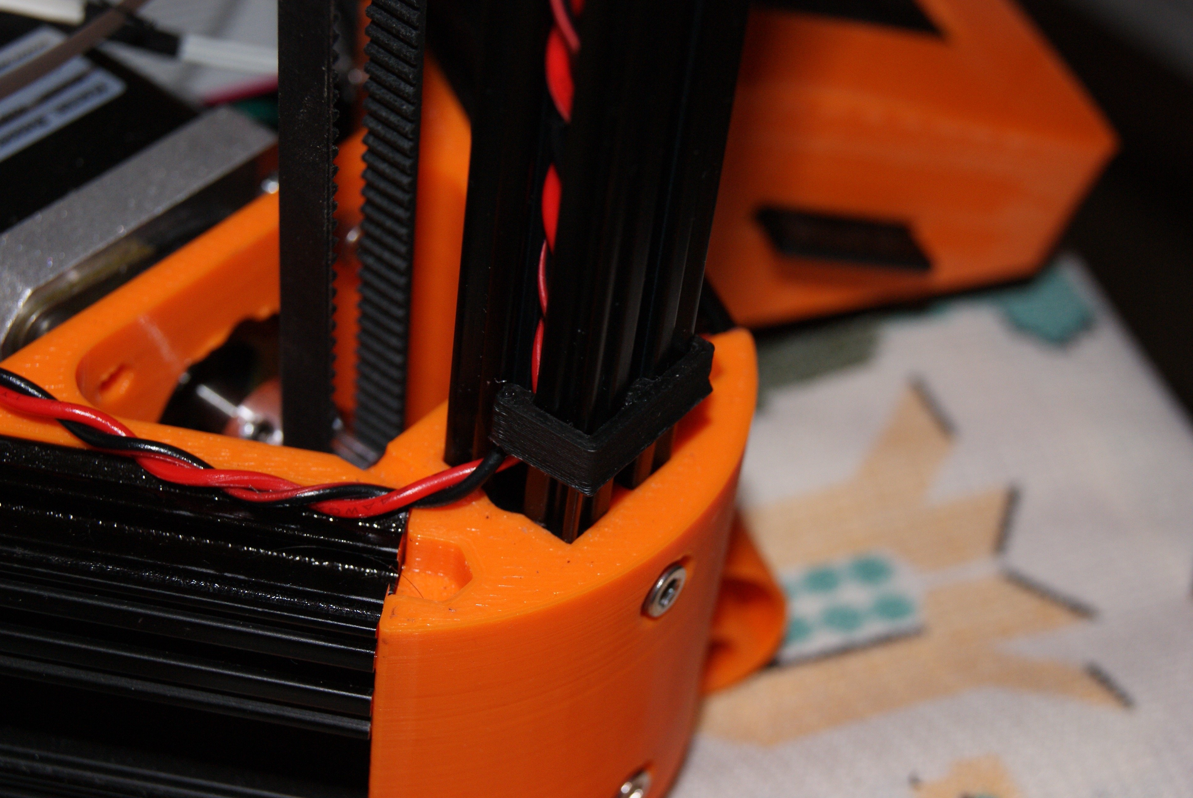 Cable clip for 1515 openbeam (Kossel Mini)