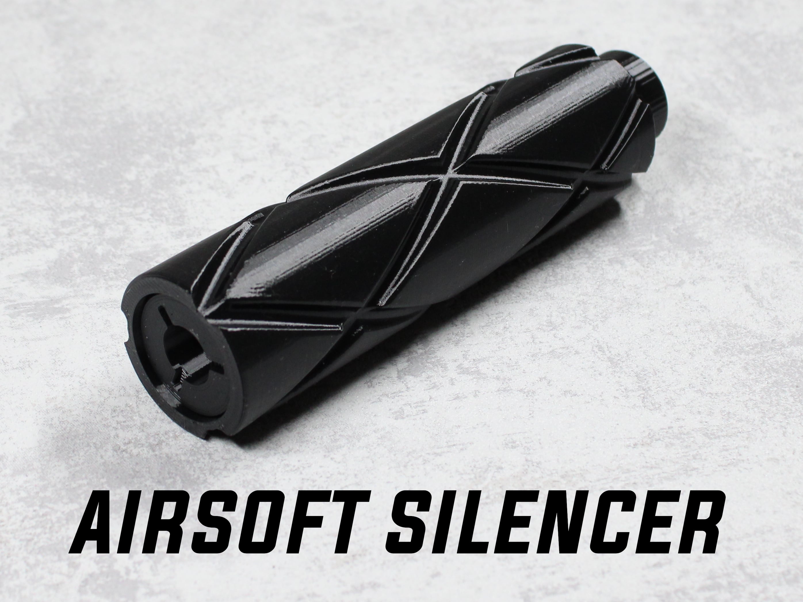 Airsoft threaded silencer 80/120/160 mm