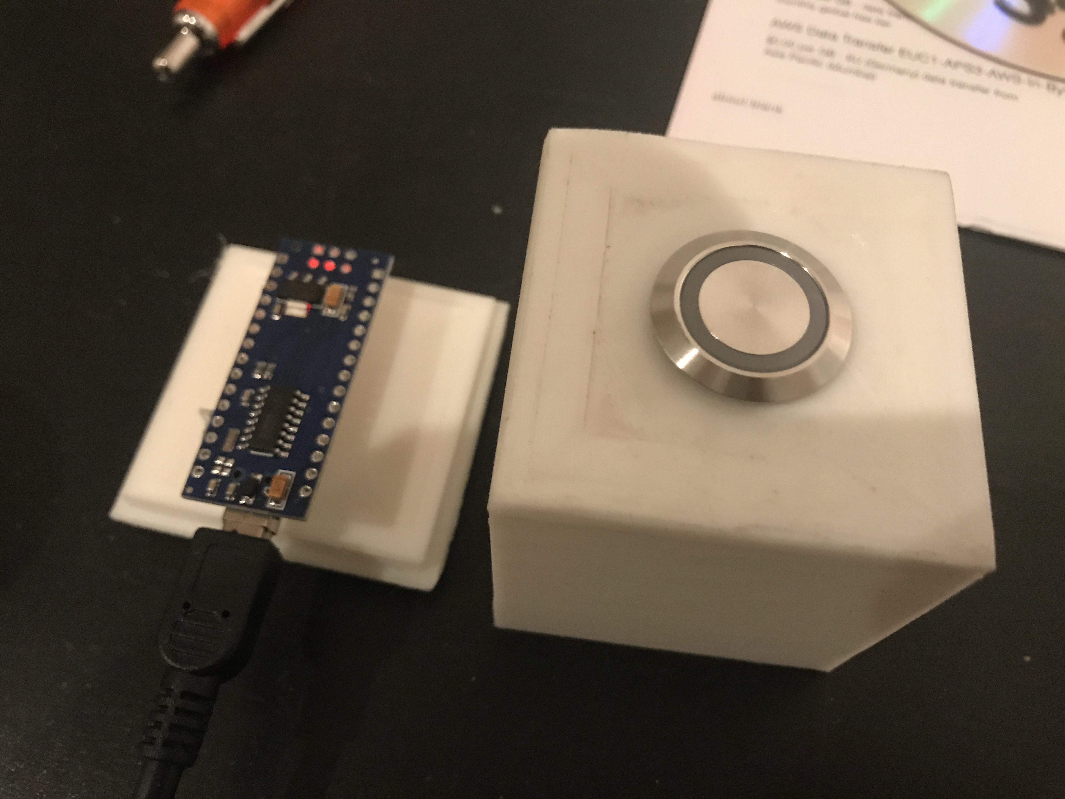 Arduino Buzzer (Push Button, Dash-Button) Box