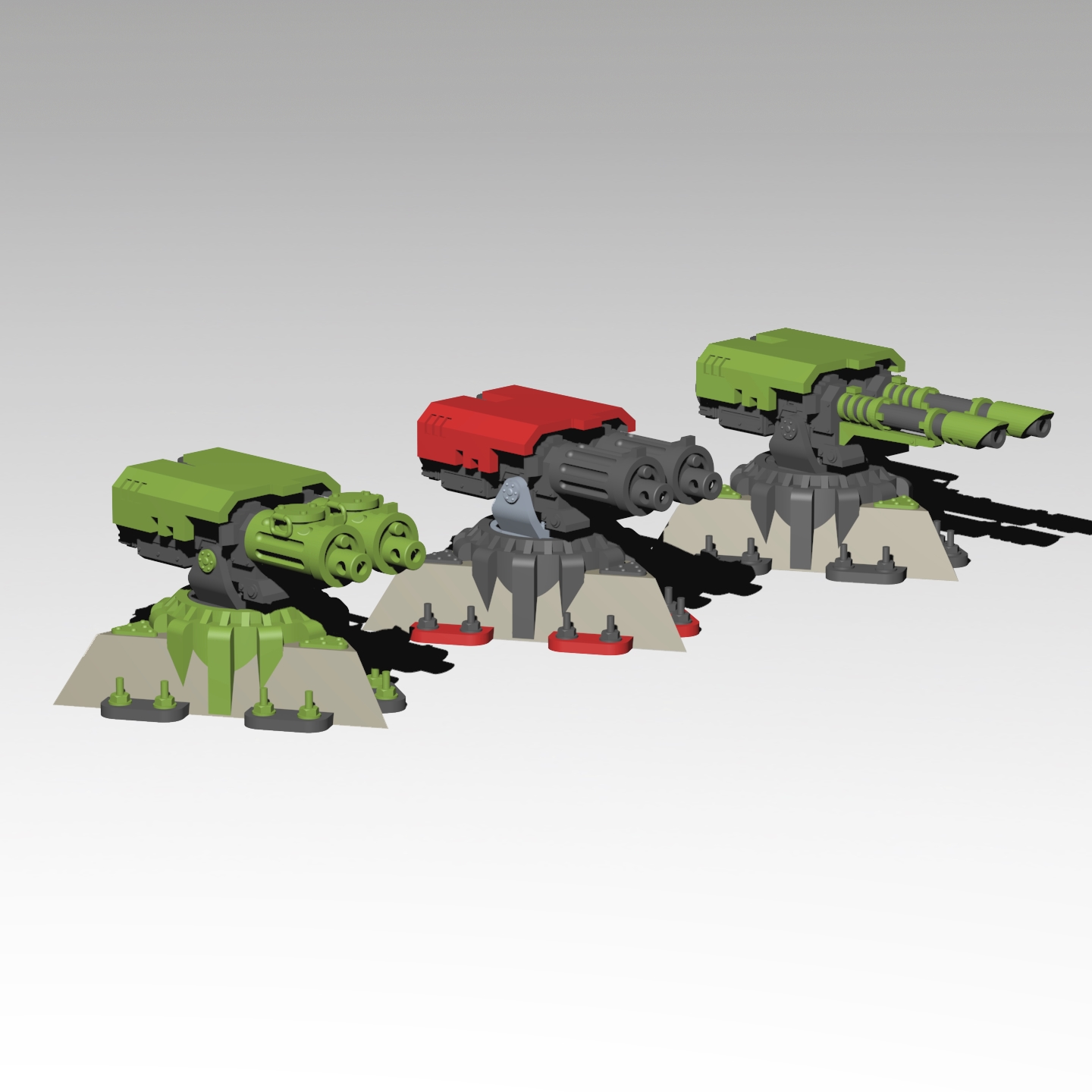 Space Russians Sentry Gun
