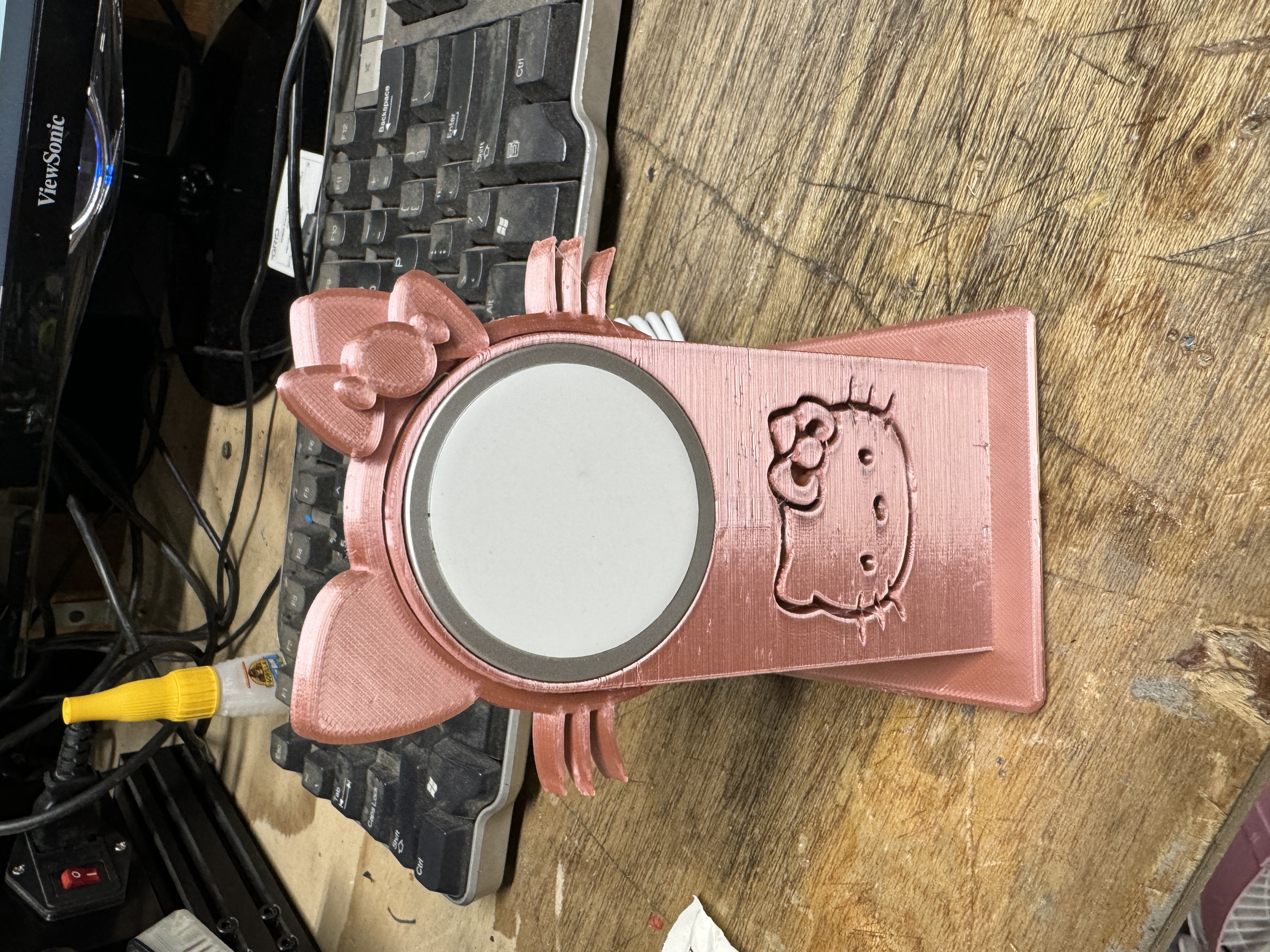 Gridfinity Hello Kitty Magsafe iPhone Charger Stand