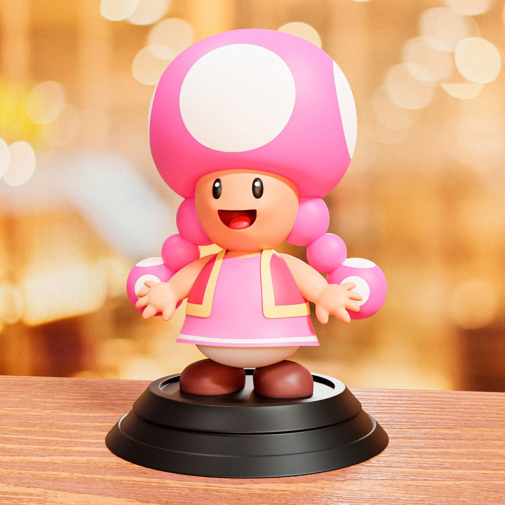 Toadette from Mario