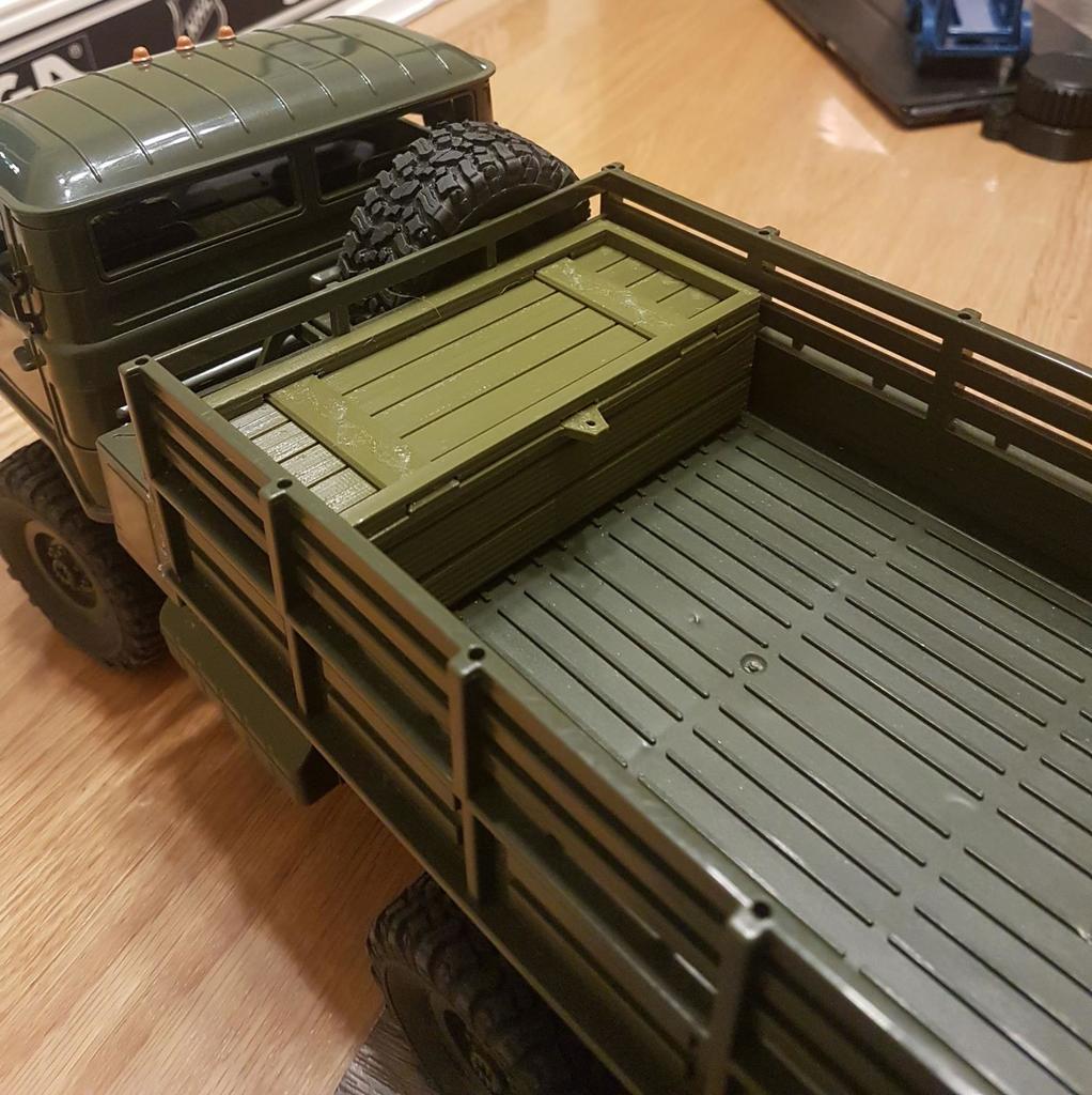 WPL B24 Battery (Wooden) Military Box