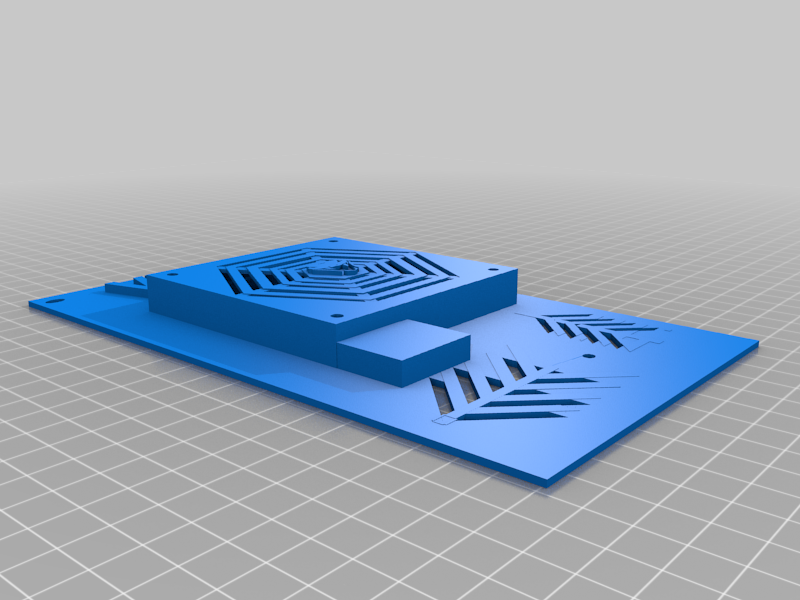 Anycubic Vyper fan cover 80x80 +Logo
