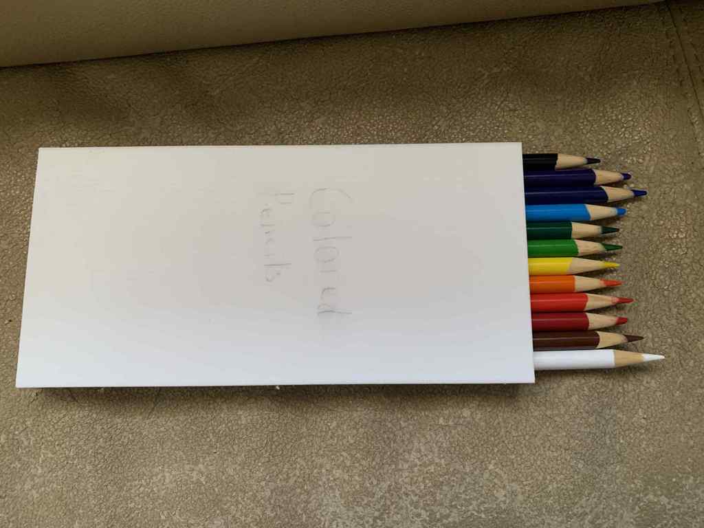Colored Pencil Box