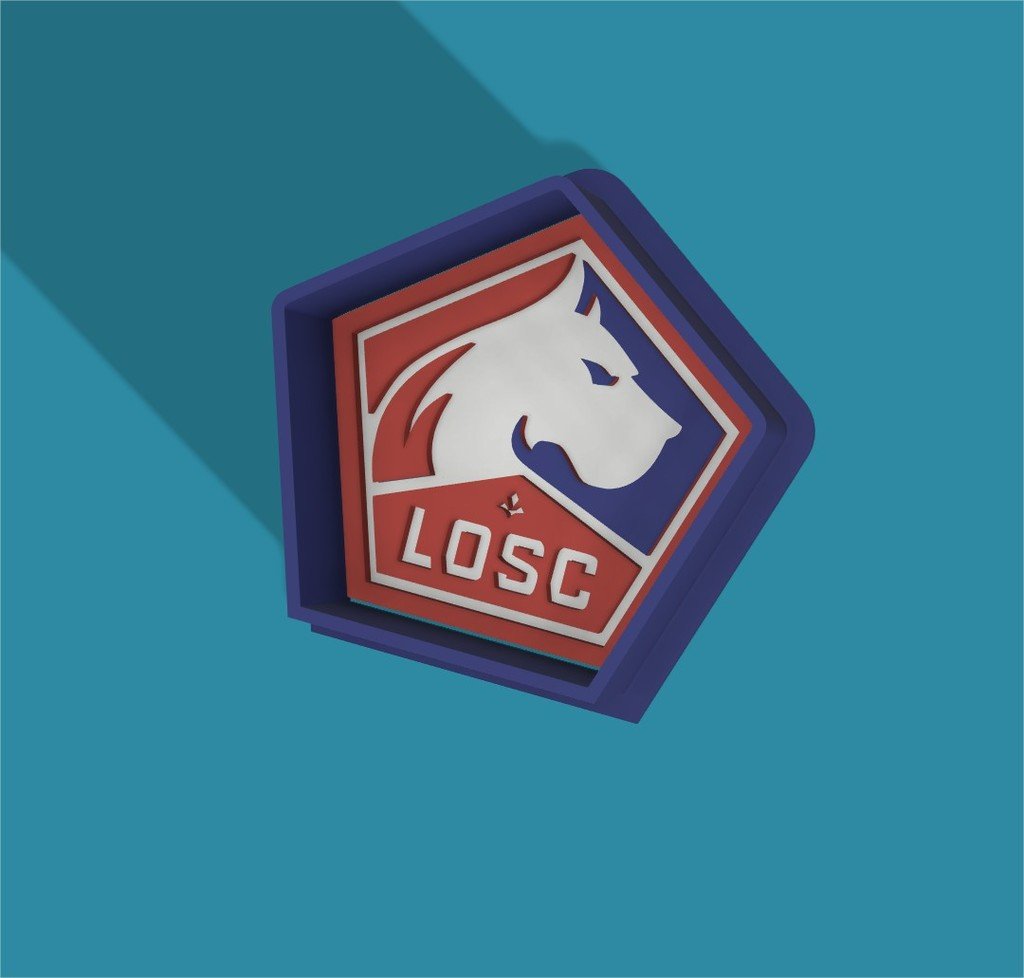 Emporte pièce Logo LOSC