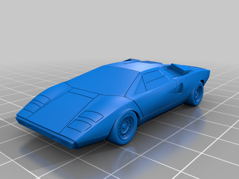 Lamborghini Countach LP400 3D model