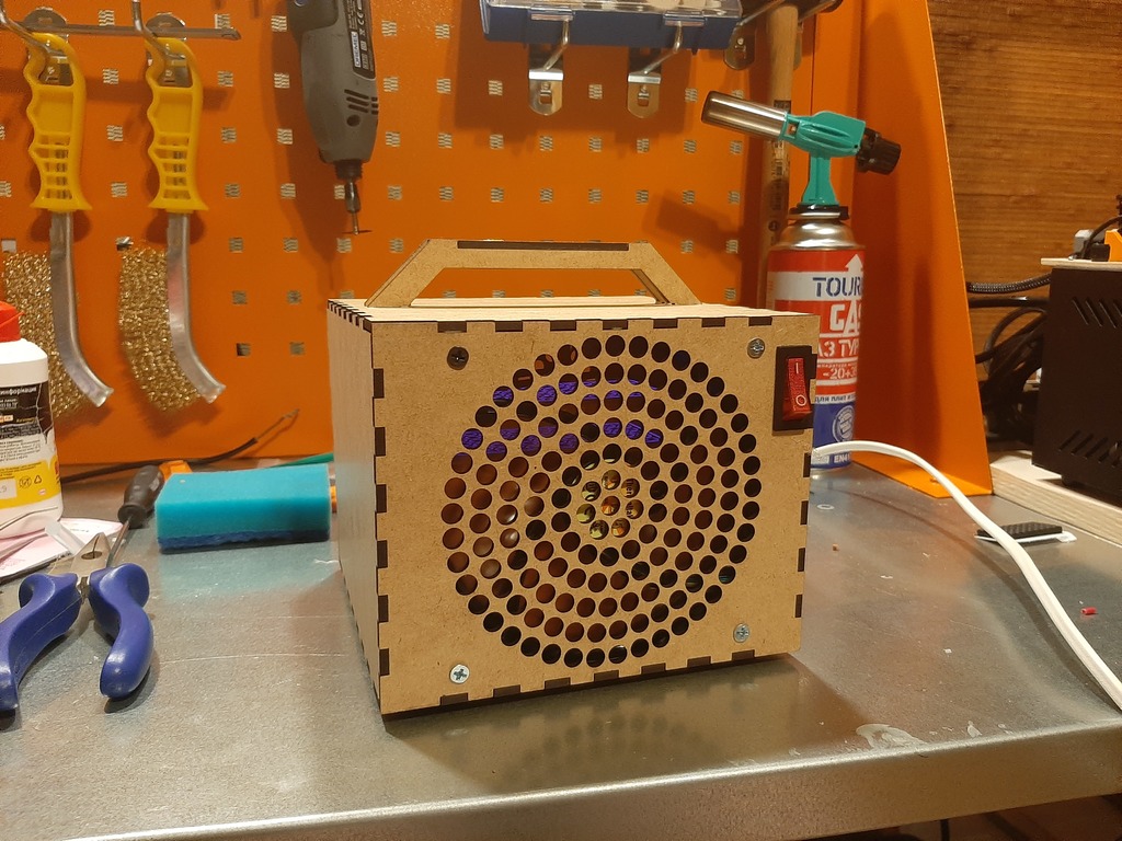 Ozone generator box - laser cut