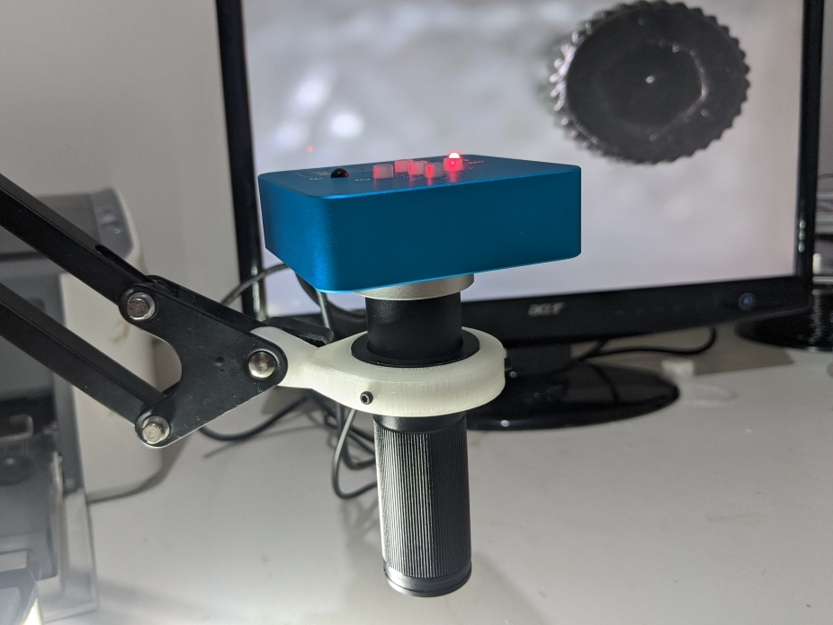 Microscope Camera Articulated Arm Adapter