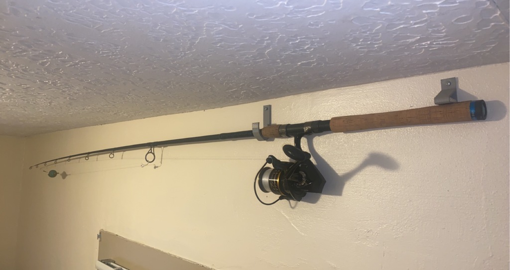 Fishing Rod Holder for Wall