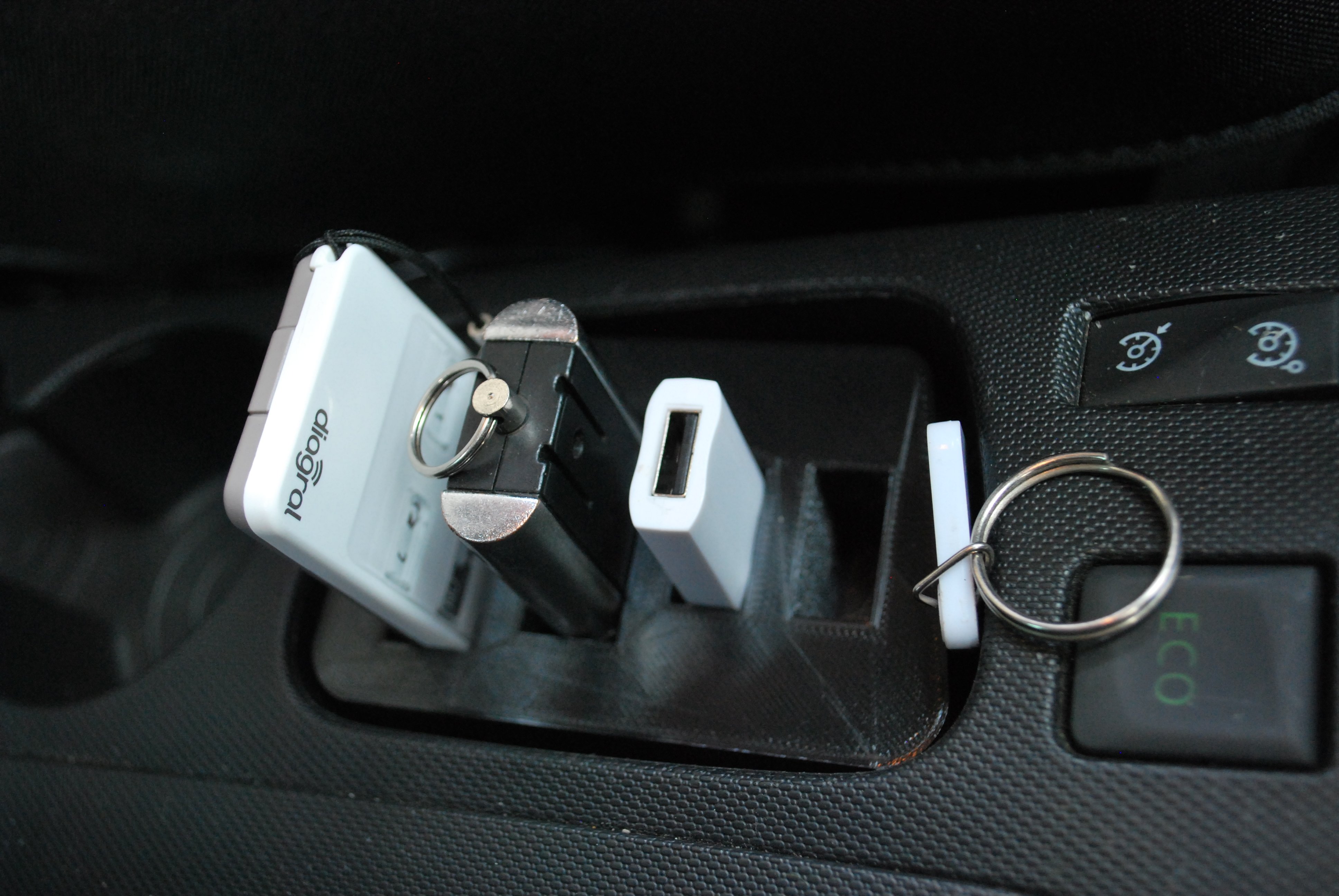 Organisateur Vide-poche Clio 4