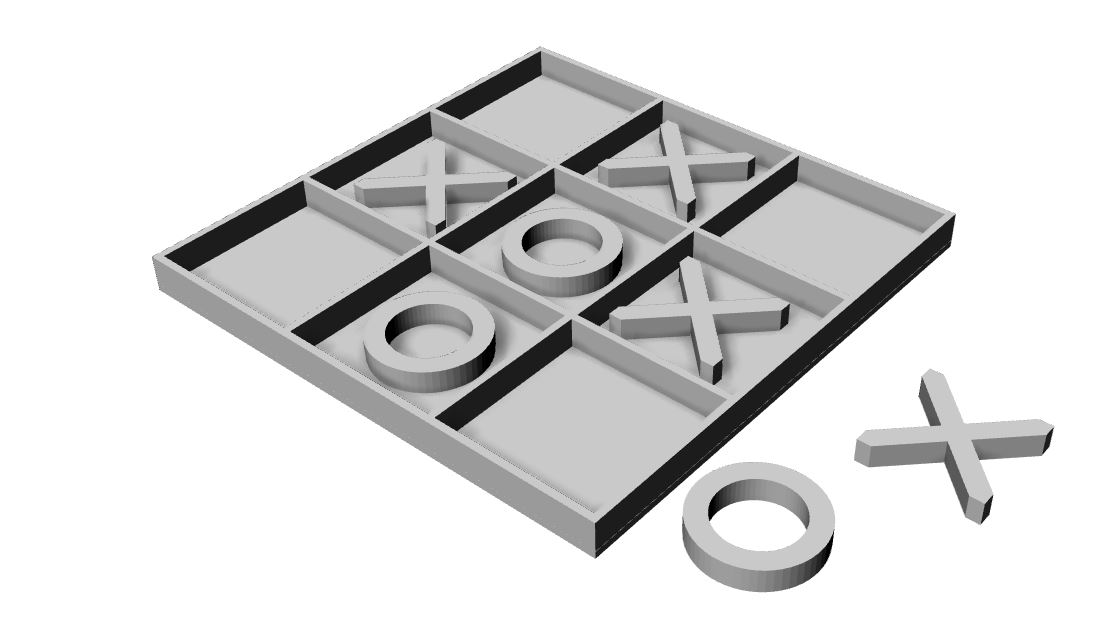 X & 0 Party Game