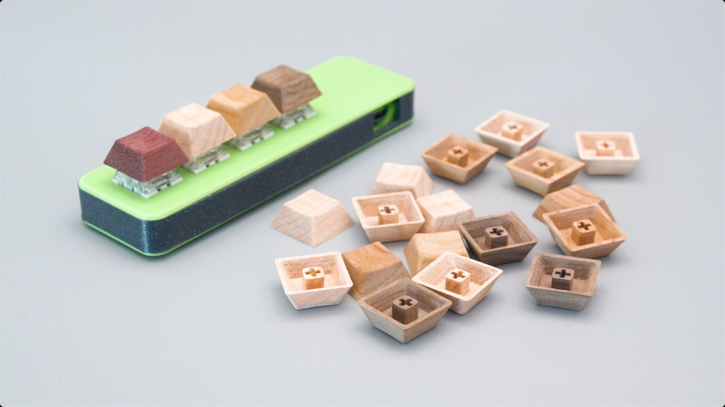 Keycaps for CNC Milling