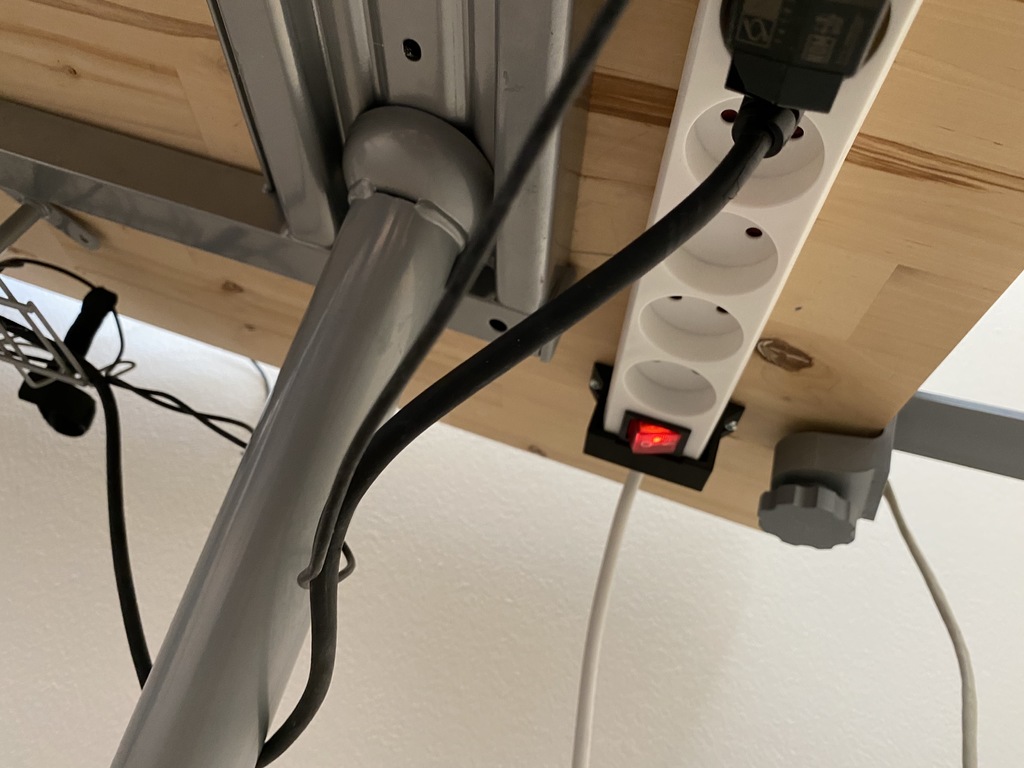 Ikea power outlet mount