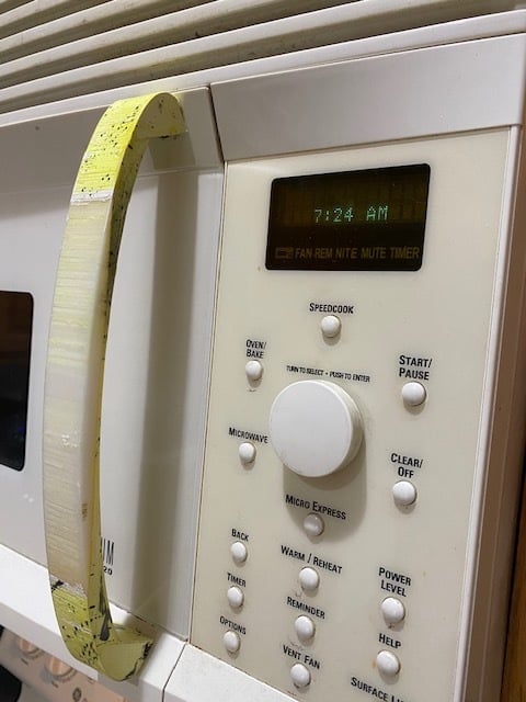 Microwave (GE Advantium 120) Handle