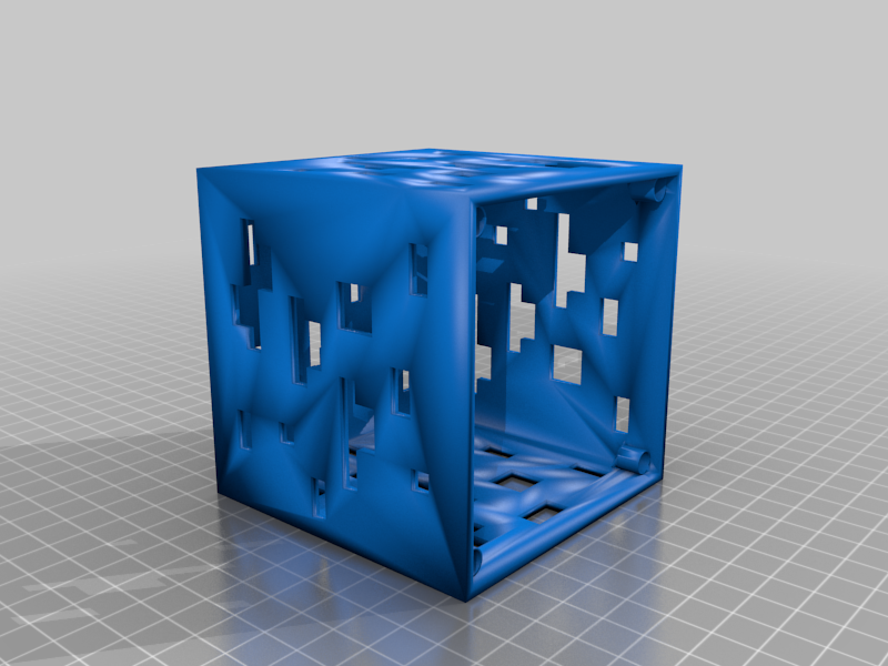 LED Minecraft Cube