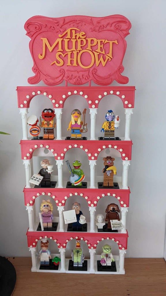 Muppets Minifig Display