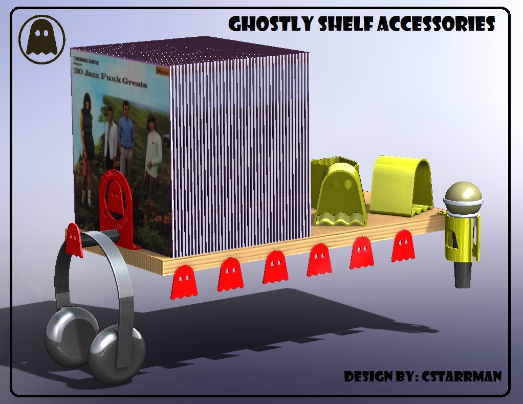 Ghostly Shelf Accessory Kit