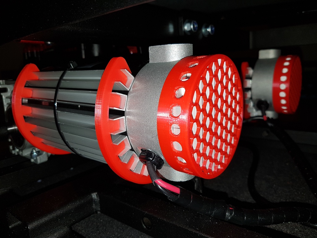 Passive Engine Cooler for DOF Reality Motion Platform