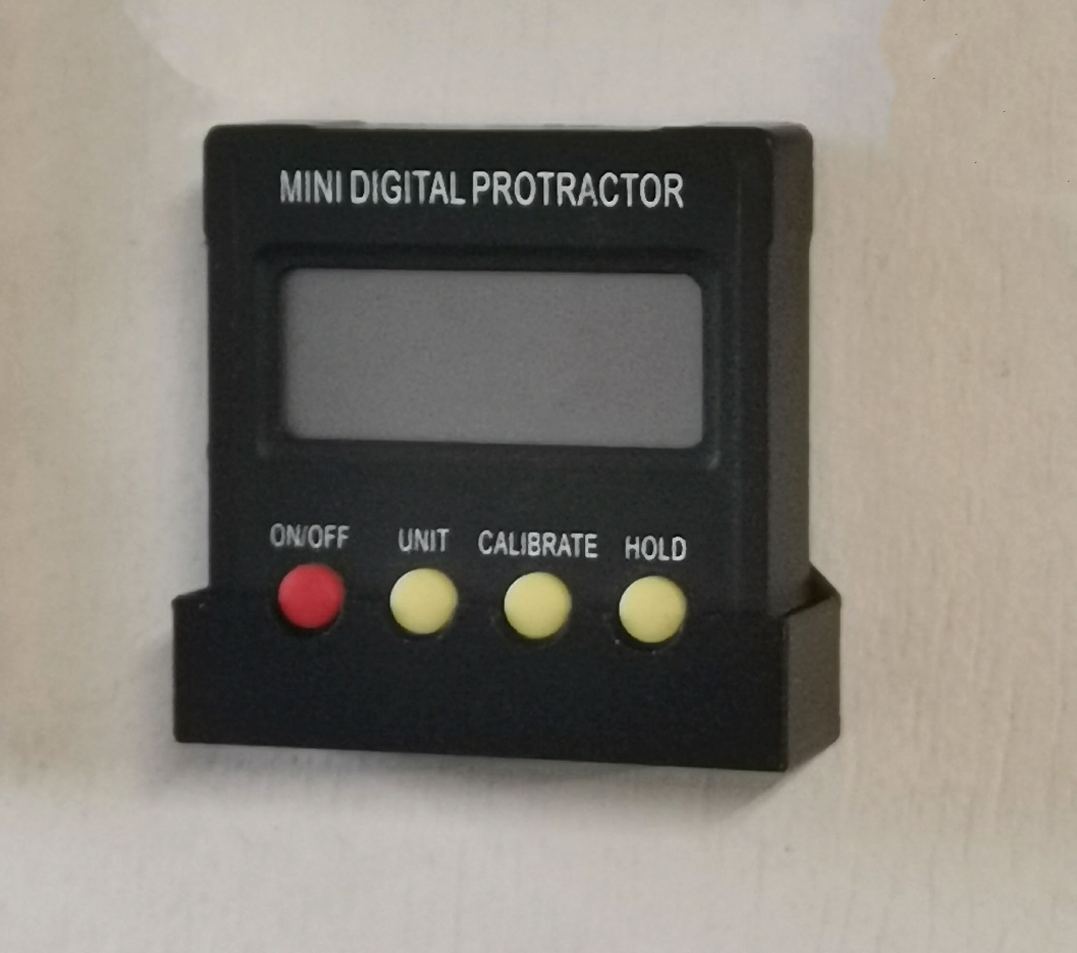 Digital inclinometer / protractor  wall hanger