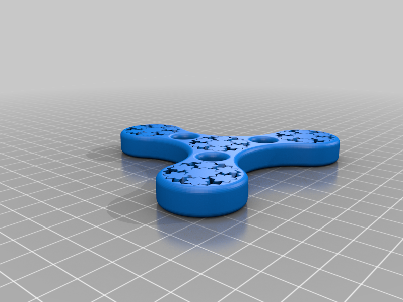 The Fully 3D-Printed Helical Herringbone Gear Bearing Fidget Spinner