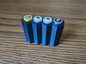 Stackable AA Battery Holder