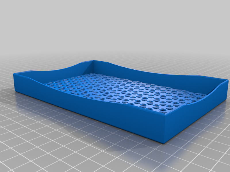 Tray for bathroom accessories