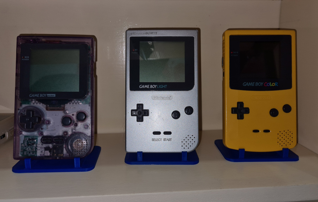 Game Boy Stand (pocket - light - color)