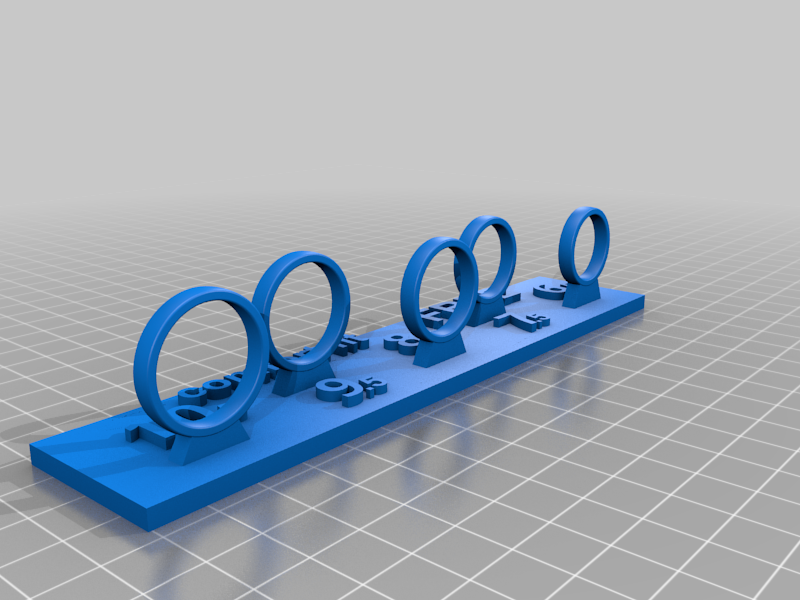 ring size printer calibration test.