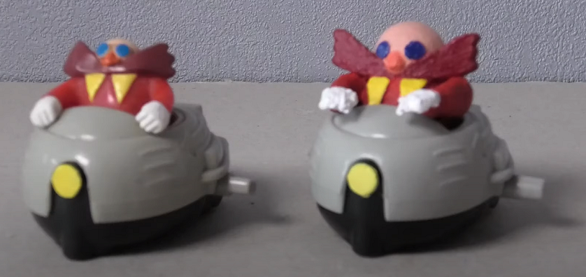 Ultra Rare Dr. Robotnik McDonalds Toy