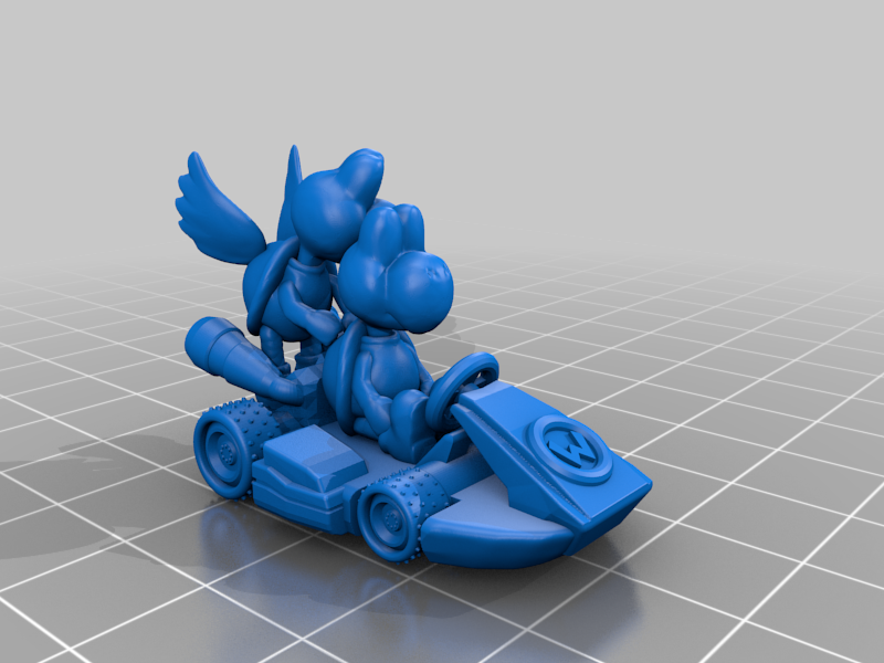 Mario Kart Downforce/monopoly + remixed/new racers!