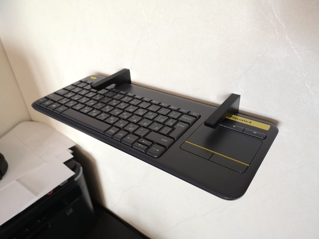 Logitech k400+ keyboard holder