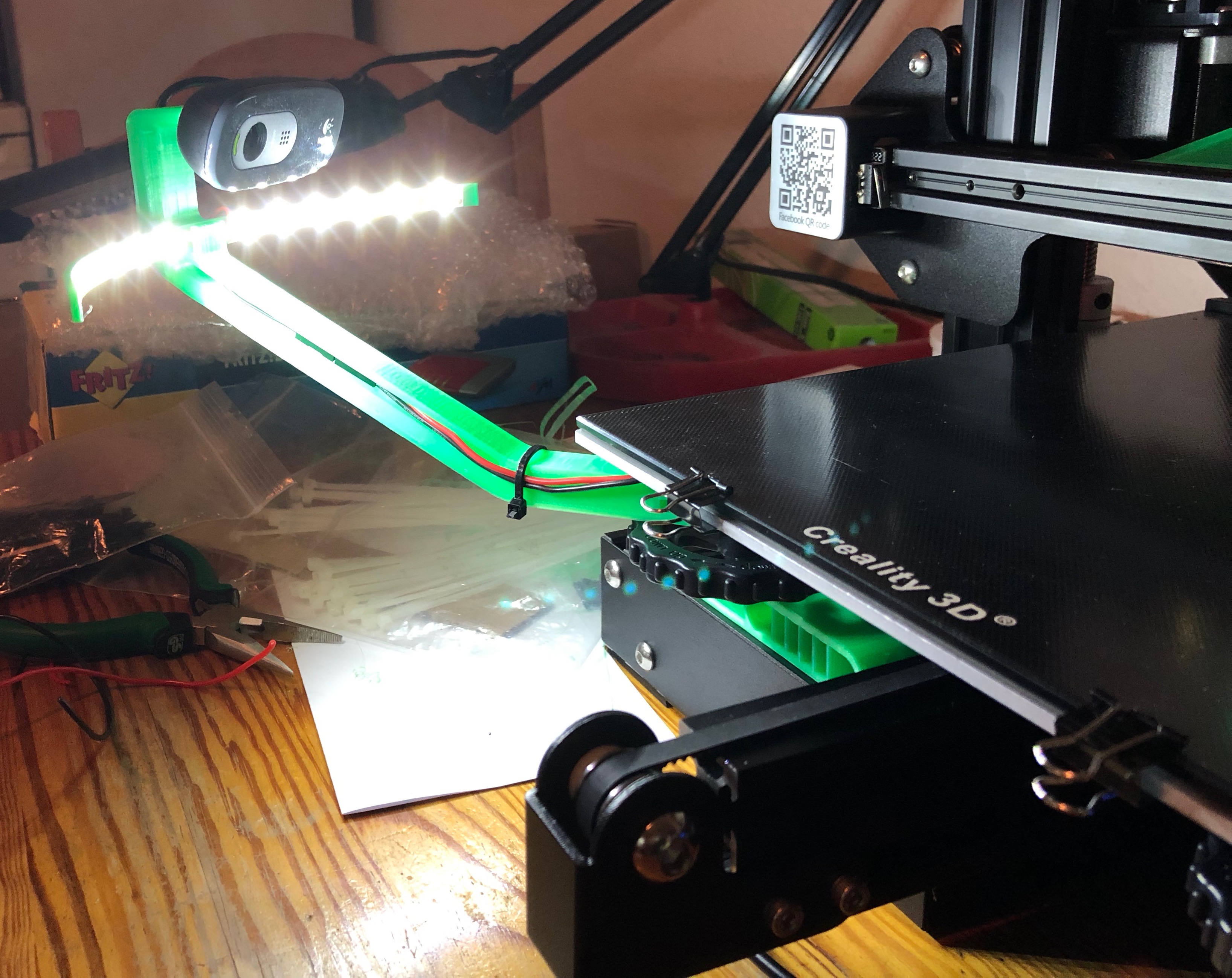 Ender 3 camera mount for Logitech C270