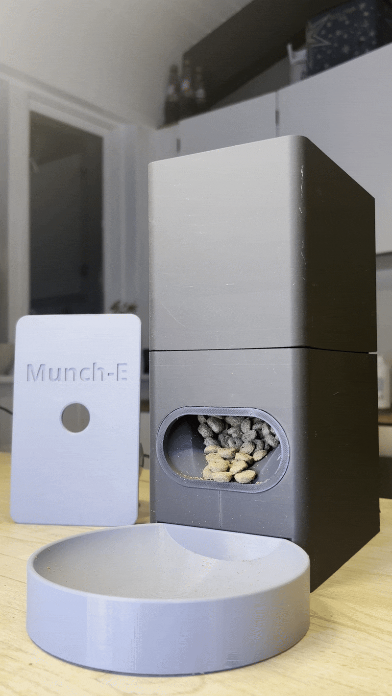 Miniatura 3 do modelo 3D Munch-E automatic pet feeder with arduino super cheap