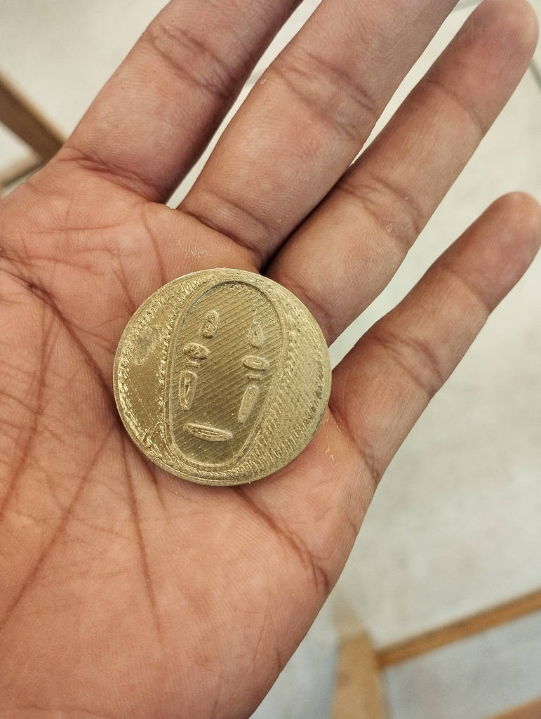 Kaonashi/No-face coin