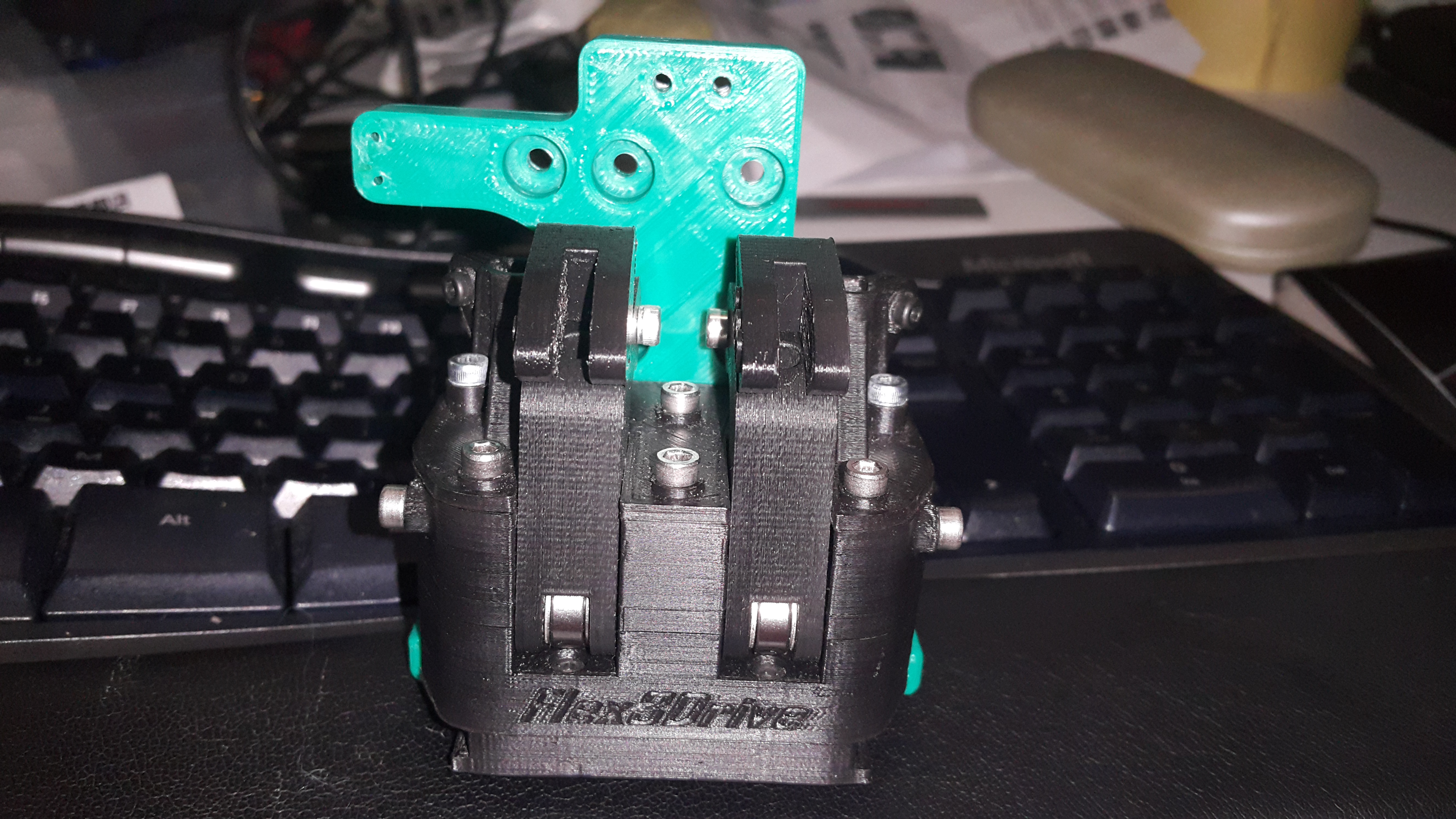 X-carriage for Flex3Drive for wanhao duplicator, malyan m150 and similar i3 clones