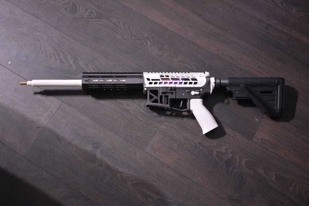 Airsoft Printable AR-15 m4 gun v2 based