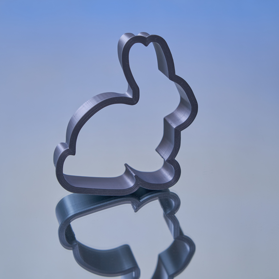 Cookie cutter bunny