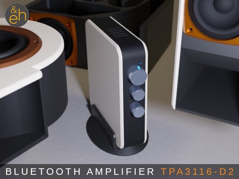 Bluetooth Stereo Amplifier 2x50W TPA3116D2