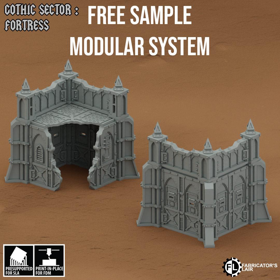 Gothic Sector : Fortress - Modular Sample