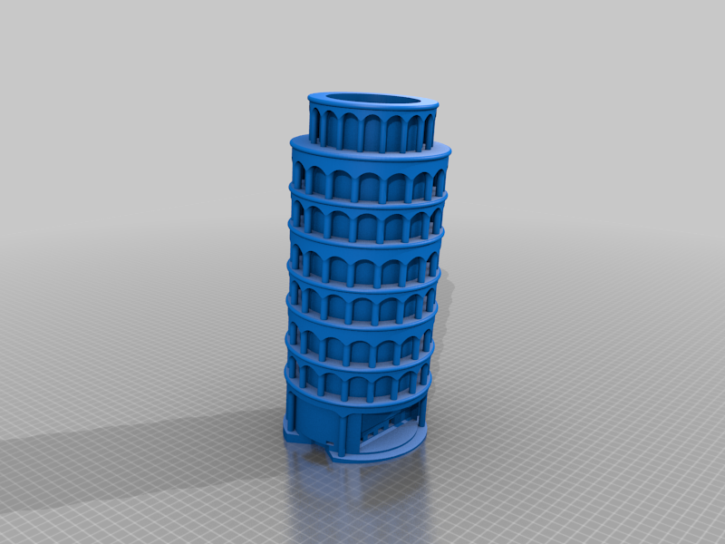 Raspberry Pi 4 Case / Pisa Tower