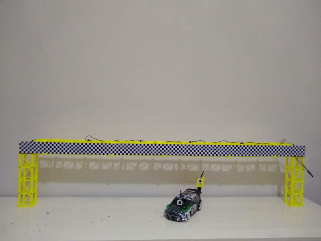 Modular Bridge for RC Racetrack Lap Counter