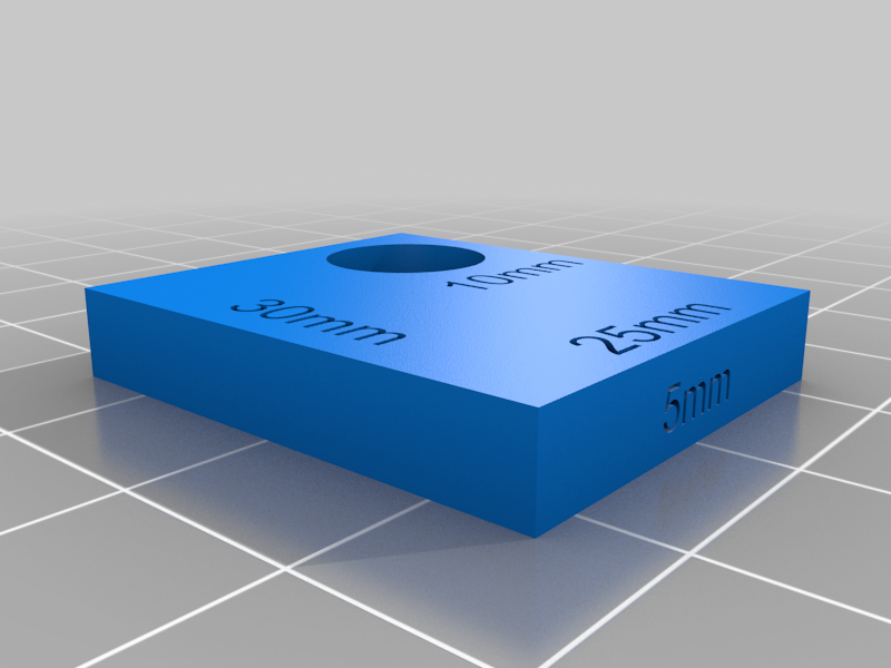 Dimension/Weight Accuracy Test Block