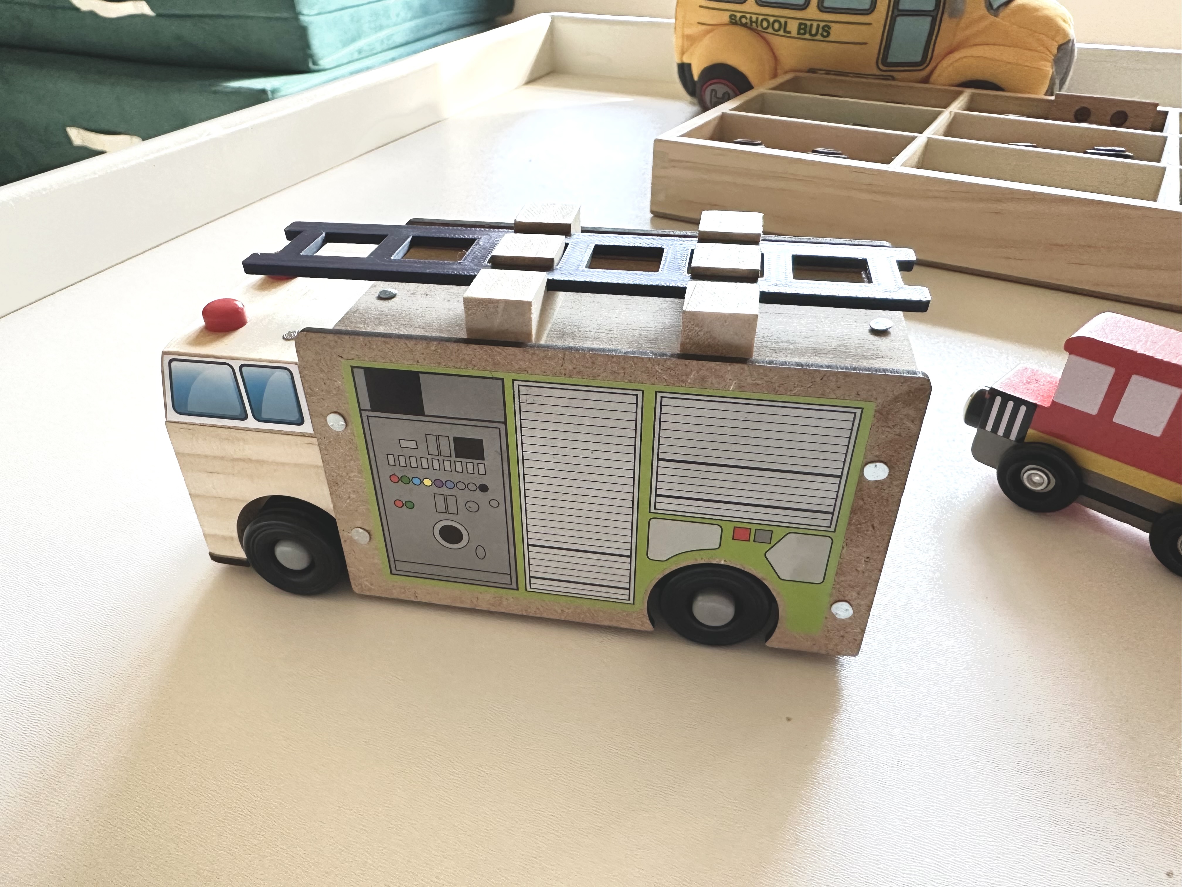 Replacement Ladder for Home Depot Fire Rescue Truck DIY Workshop