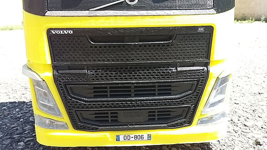 rc truck 1/14 grille front face